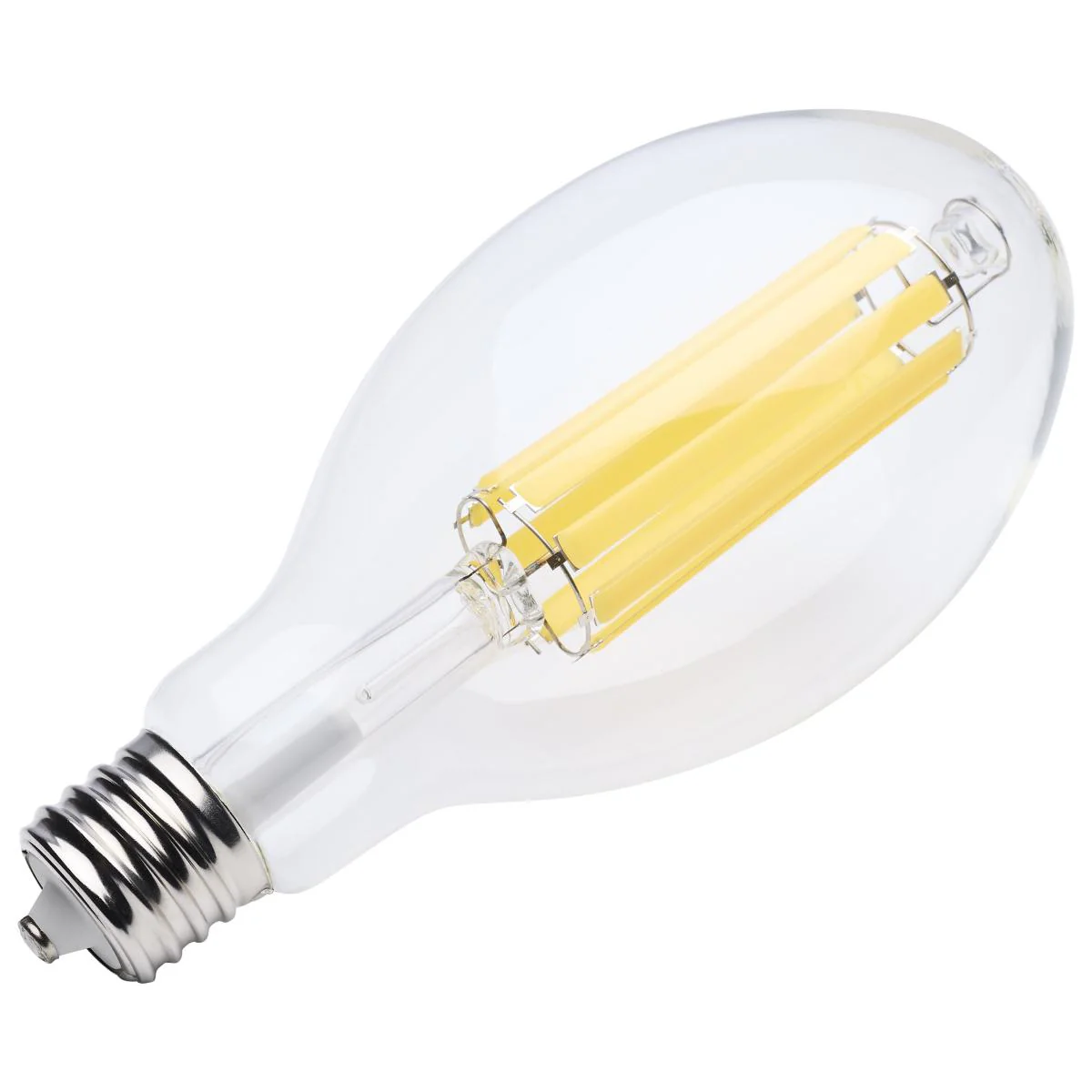 Satco 40w LED HID Replacement ED37 4000K EX39l Base 120-277v Clear Finish Bulb - Image 2