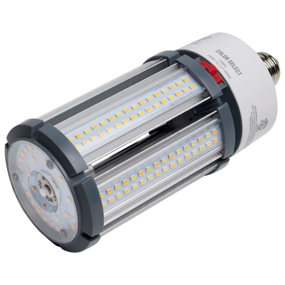 Satco 45w LED HID Replacement ColorQuick CCT Selectable Medium Base 277-480V - Image 4