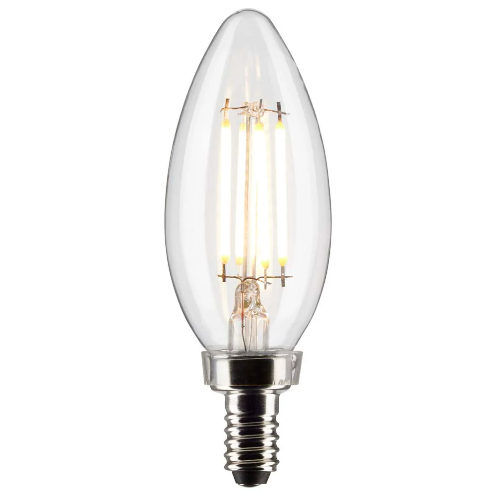 Satco 4w B11 LED 3000K Candelabra Base Dimmable - 40w equiv - Image 2