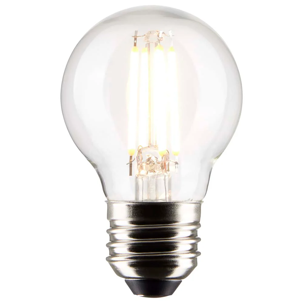 Satco 5.5w G16.5 Globe Filament LED 4000K Medium Base Dimmable - 60w equiv - Image 2