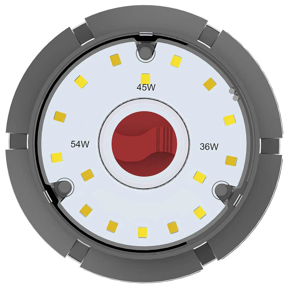 Satco LED HID Replacement 54/45/36 Wattage & CCT Selectable Mogul Base 100-277V - Image 3