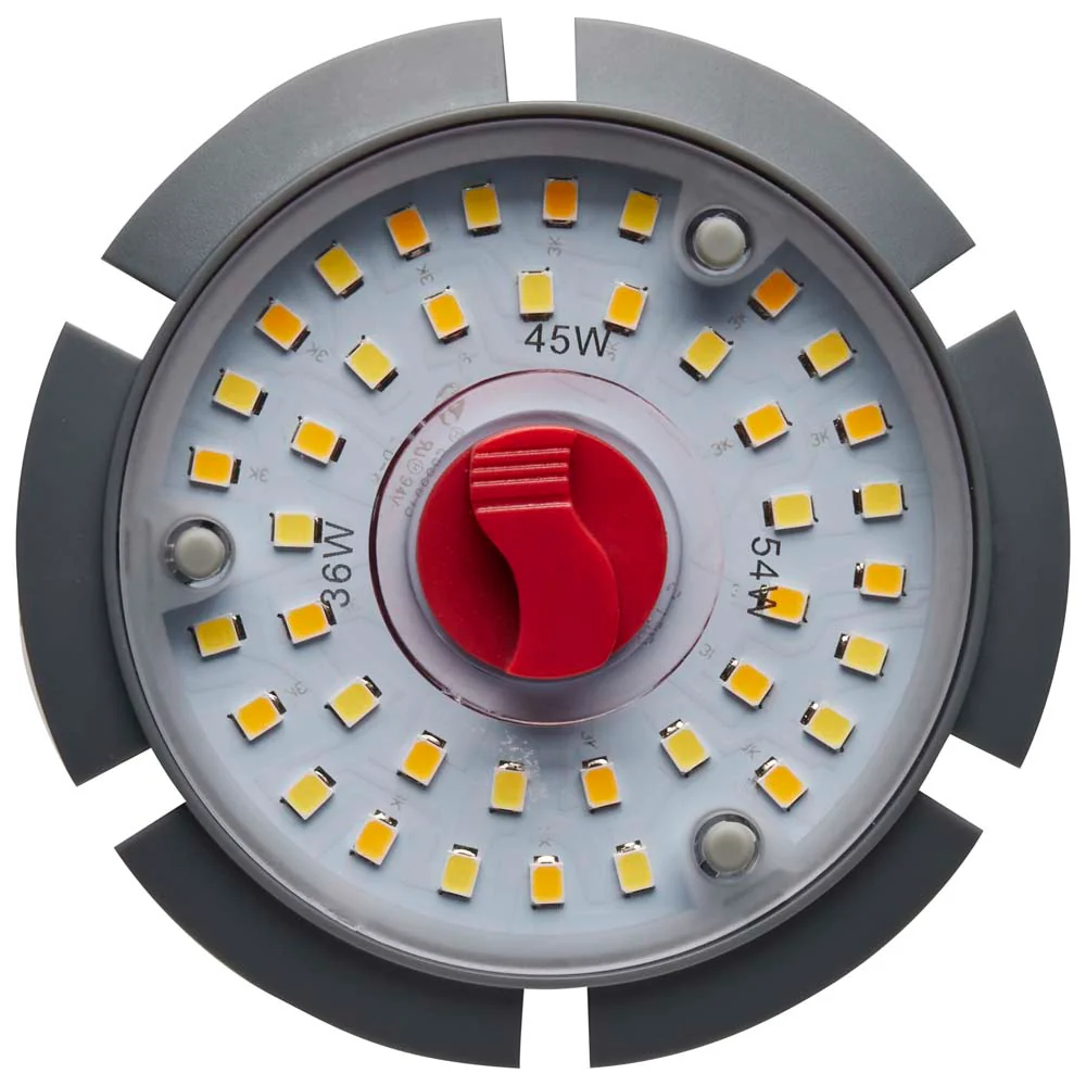 Satco LED HID Replacement 54/45/36 Wattage & CCT Selectable Mogul Base 100-277V - Image 5