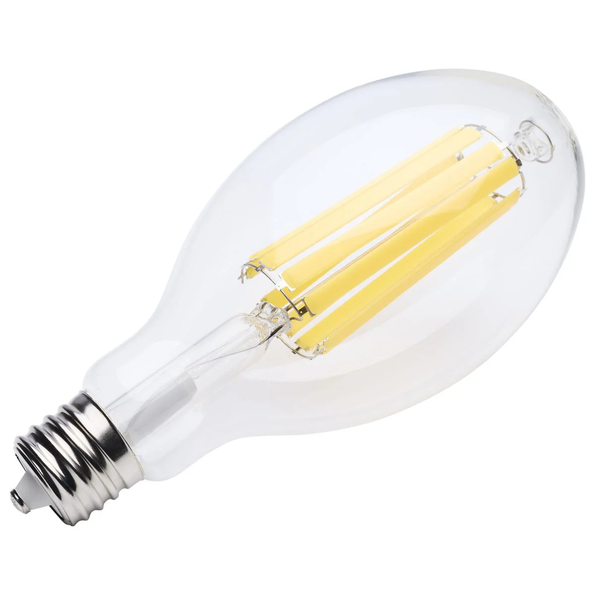Satco 56w LED HID Replacement ED37 4000K EX39l Base 120-277v Clear Finish Bulb - Image 2