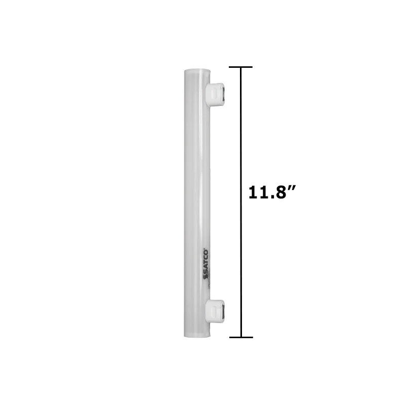 Satco 5w Linestra LED Replacement bulb - 11.8in Warm White Dimmable lamp - Image 3