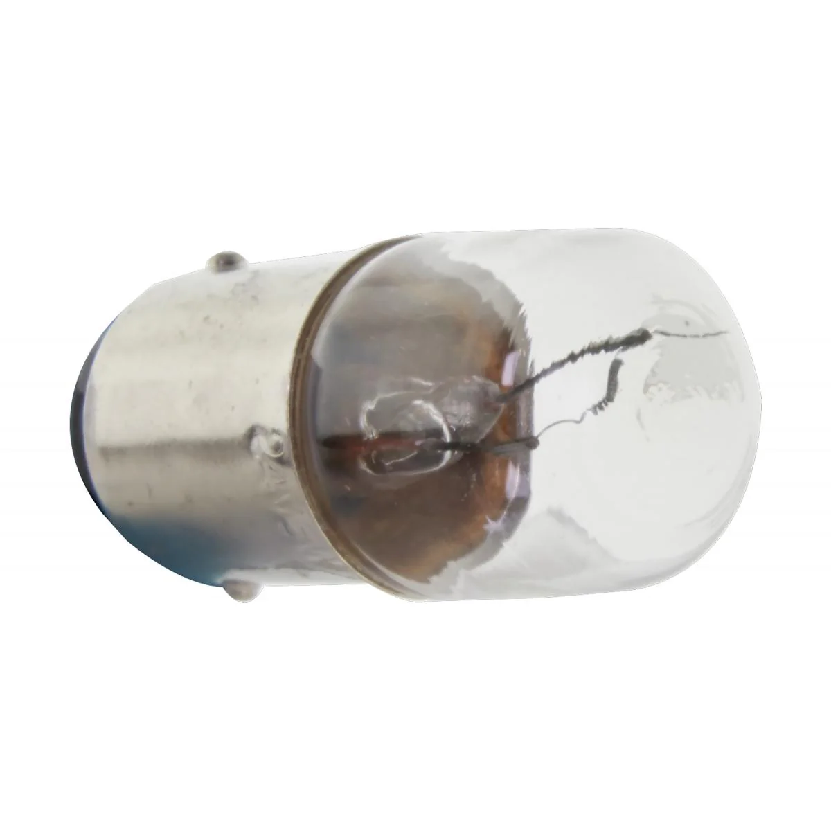 Satco 5w T5 miniature BA15d Double Contact Bayonet base 24v Clear Bulb - Image 3