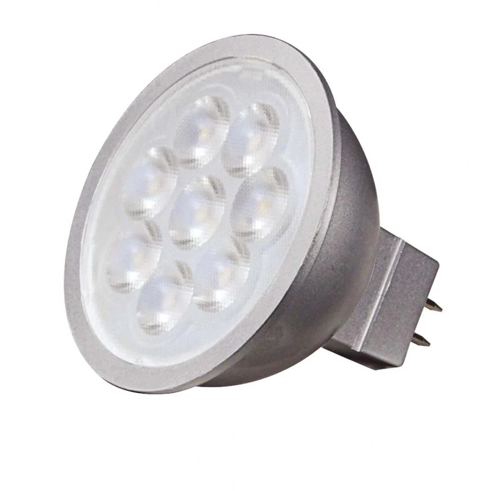 Satco 6.5W MR16 LED Dimmable 3000K Warm White Flood Light Bulb