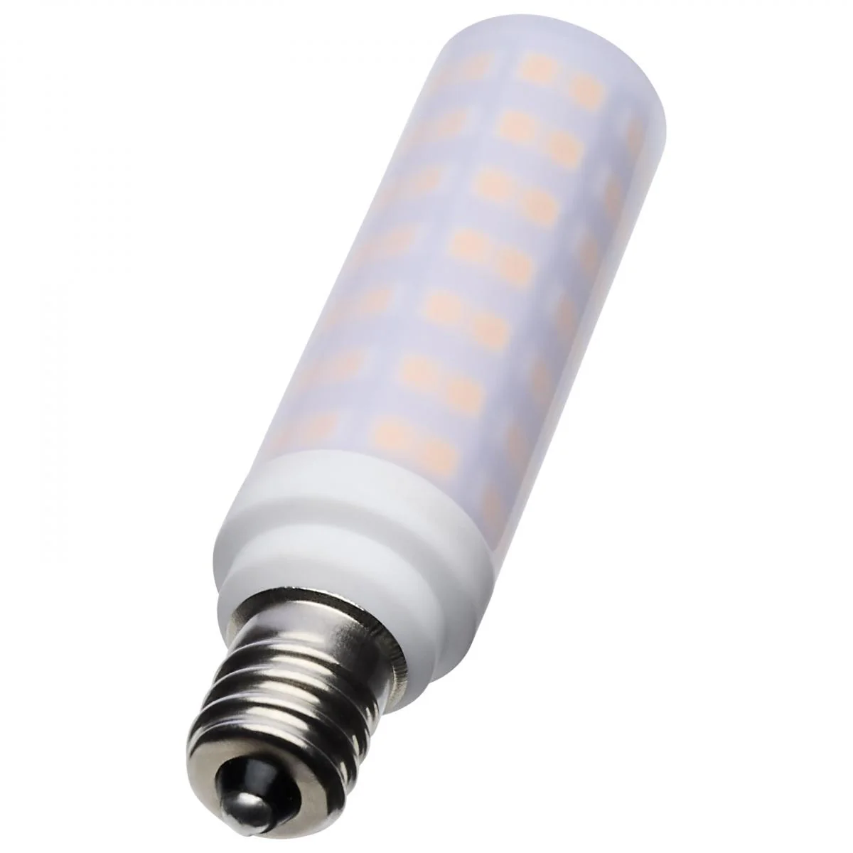 Satco 6.5w T6 LED 120v E12 Base 3000k Frosted Finish Bulb