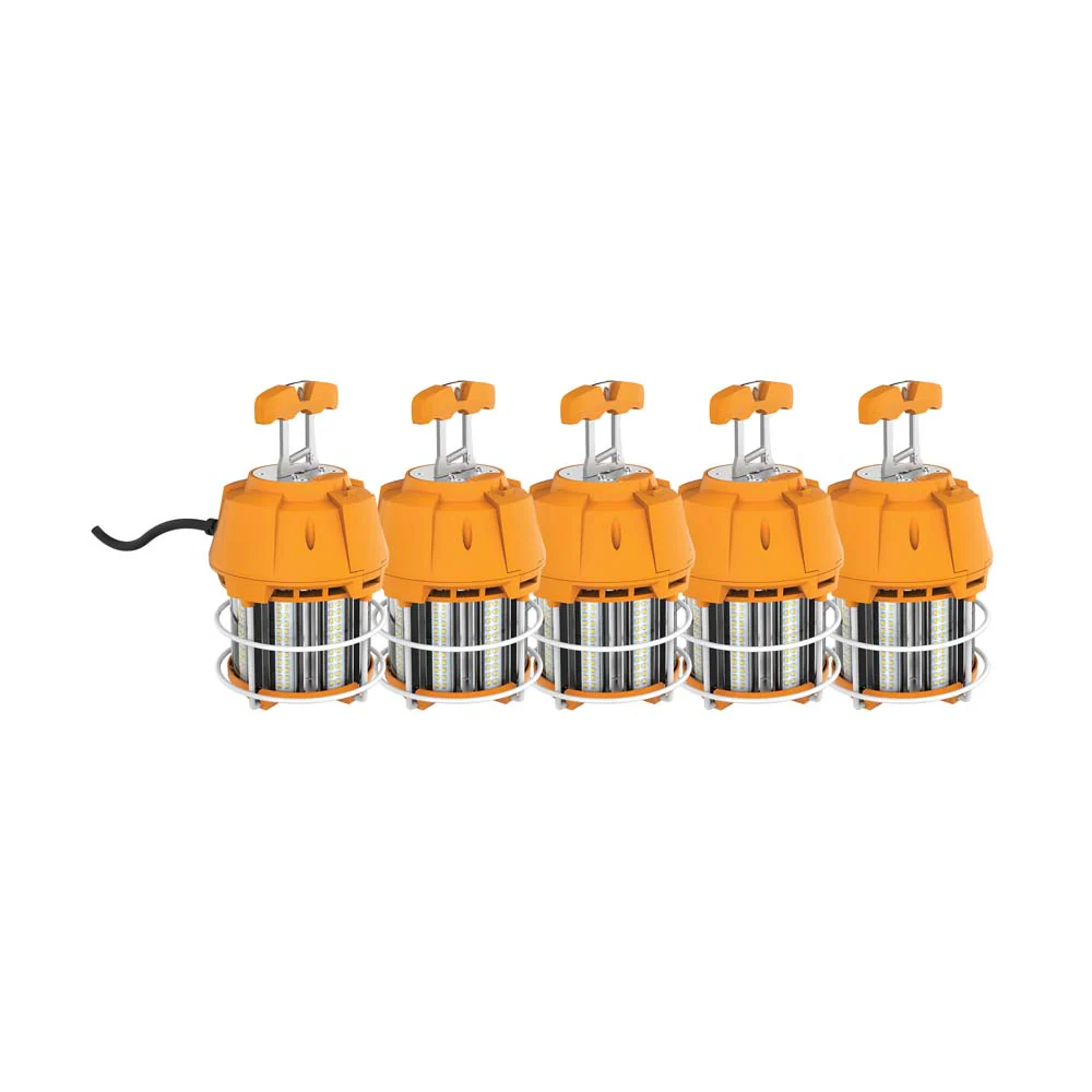 Satco 60w LED Hi-Lumen temporary Hi-Bay Caged lamp 5000K 120v - Image 2