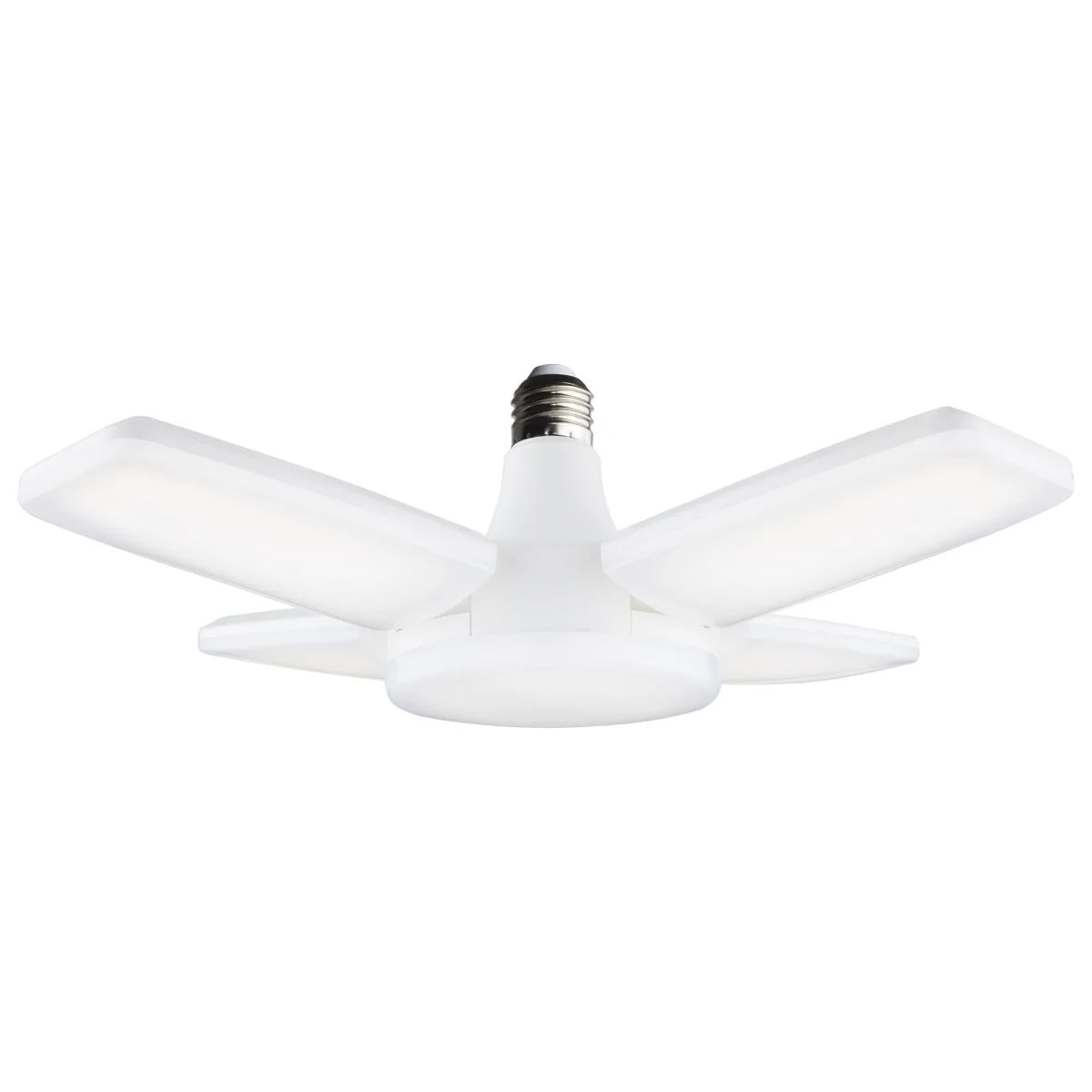 Satco 60w LED Multi-Beam Utility Garage Lamp 5000K White Finish 120v - Image 2