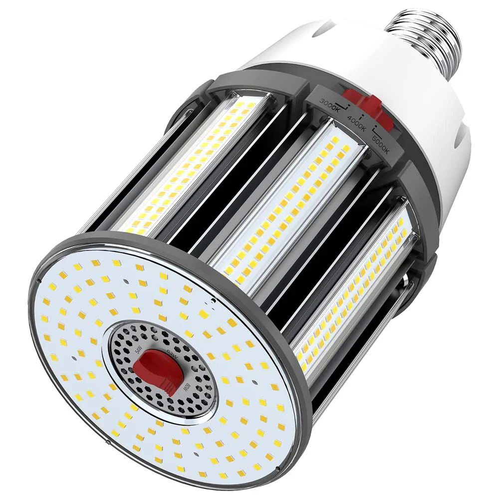 Satco LED HID Replacement 80/63/54 Wattage & CCT Selectable Mogul Base 100-277V - Image 2