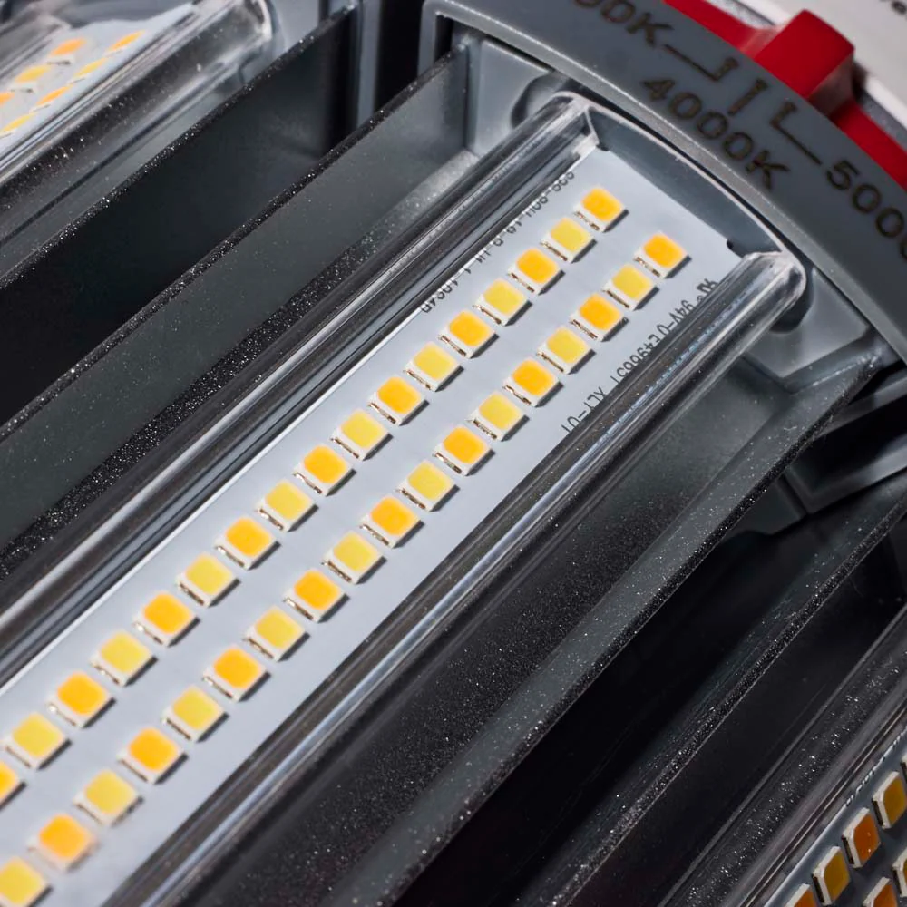 Satco LED HID Replacement 80/63/54 Wattage & CCT Selectable Mogul Base 100-277V - Image 7