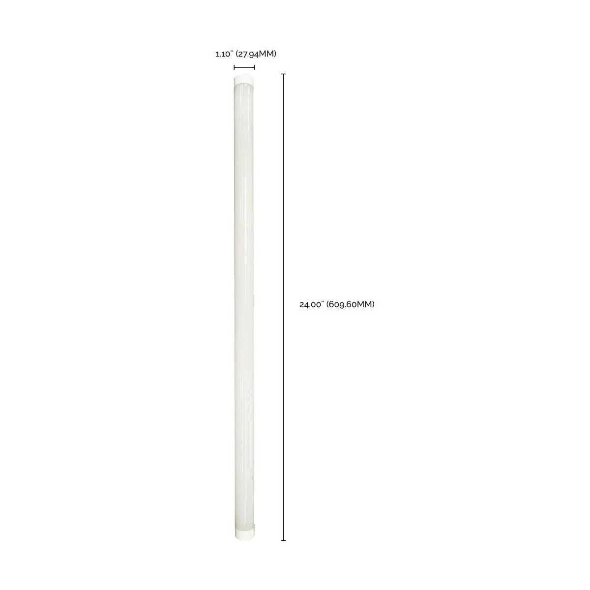 Satco 8w 2-ft. T8 LED Tube 4000K 1250LM G13 120-270V Ballast Dependent - Image 2