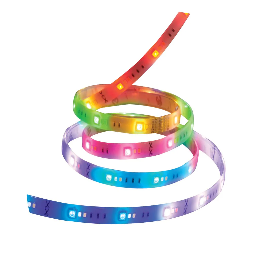 WI-FI 3FT Indoor LED RGB & White Tunable Strip Extension - Satco Starfish - Image 2