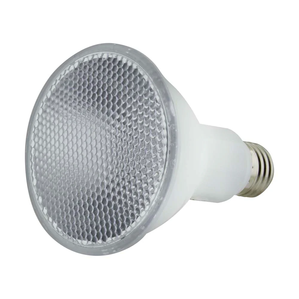 Satco 8w PAR30LN LED Amber color 40 deg. 120v Bulb - Image 4