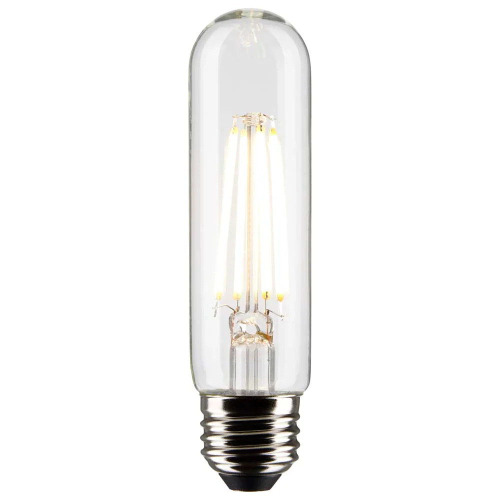 Satco 8w T10 LED 3000K Medium Base Dimmable - 60w equiv - Image 2