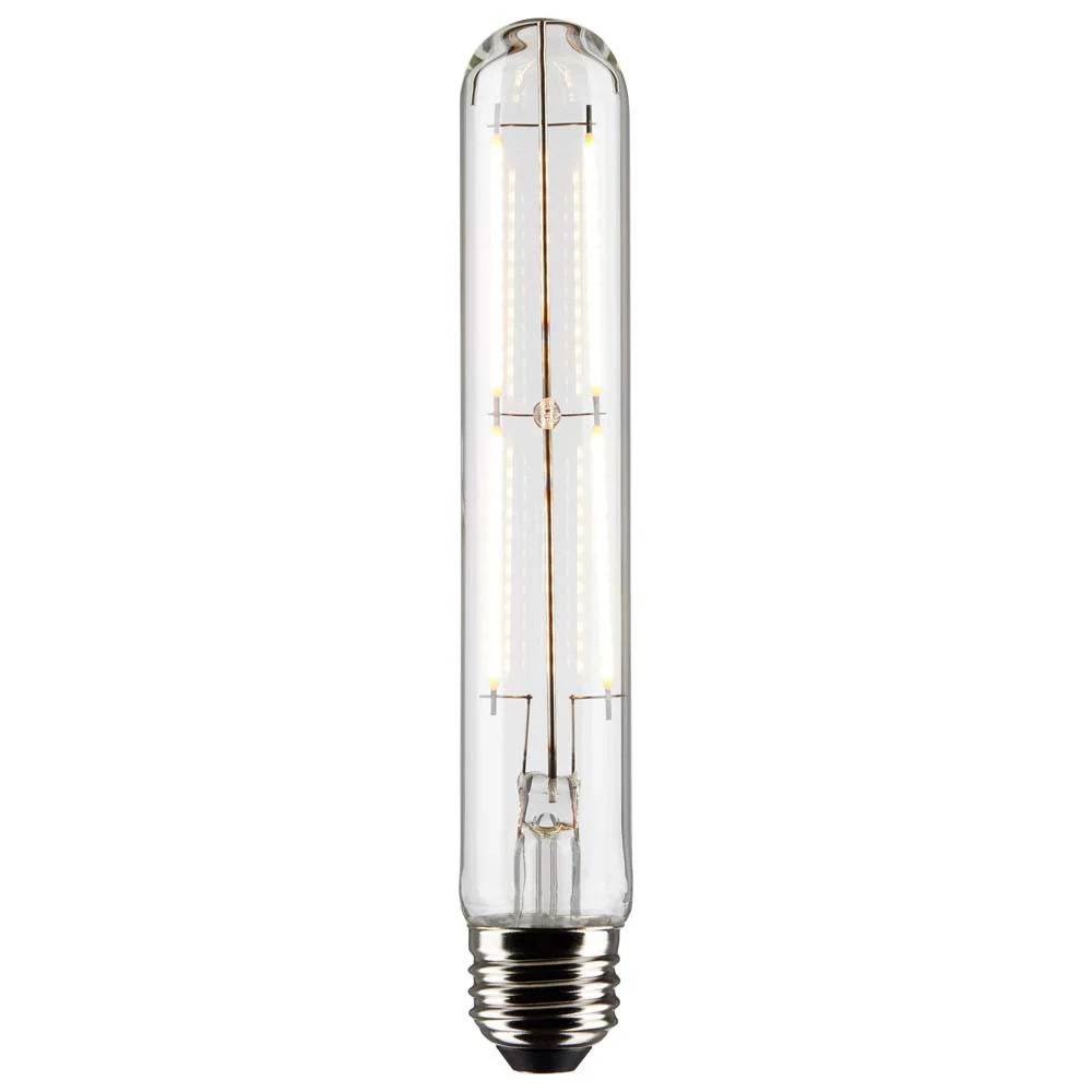 Satco 8w T9 LED 3000K Medium Base Dimmable - 60w equiv - Image 2