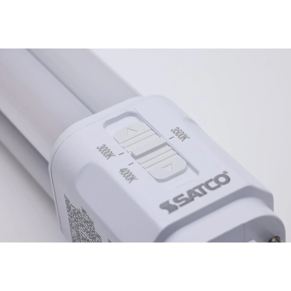 Satco 9.5w LED PL CCT Selectable G24q Base - Ballast Dependent Bulb - Image 3