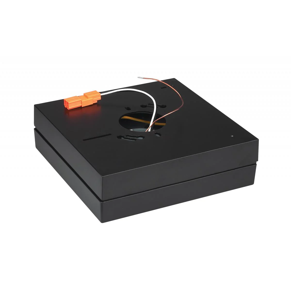 Satco Black Battery Backup for 7in Square Blink LED Flush Mount Fixture - Image 3
