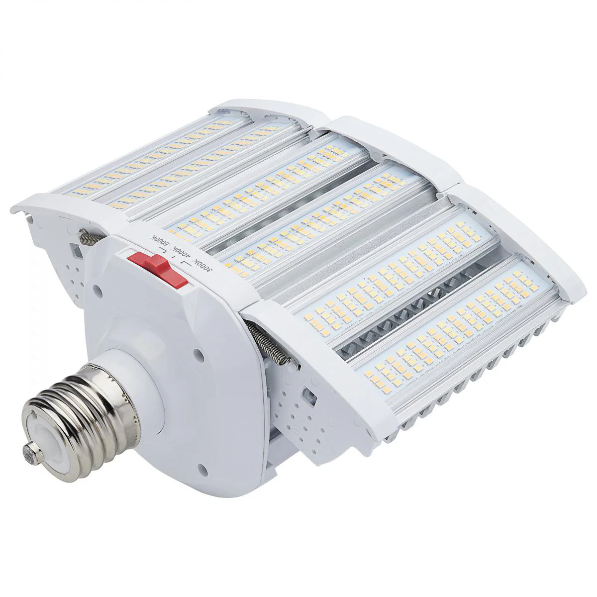 Satco LED Hi-lumen Shoe Box 60/70/80w and Select CCT 3K/4K/5K Mogul Extended 100-277V - Image 3