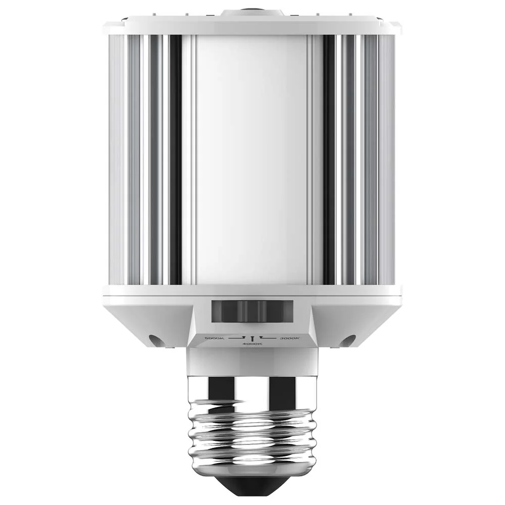 Satco LED Hi-Pro Wall Pack 5/10/20w CCT Selectable Medium Base 100-277V - Image 2