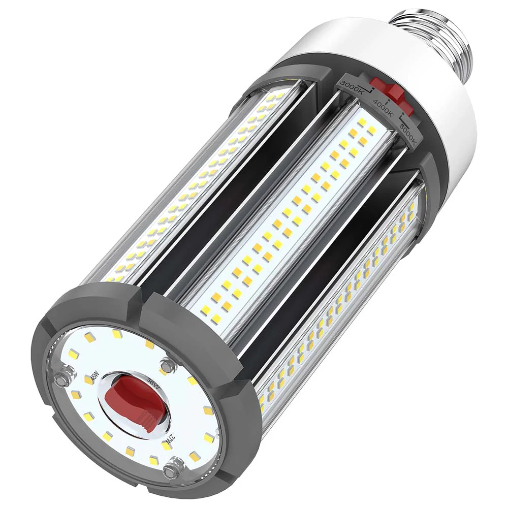 Satco LED HID Replacement 45/36/27 Wattage & CCT Selectable Mogul Base 100-277V - Image 2