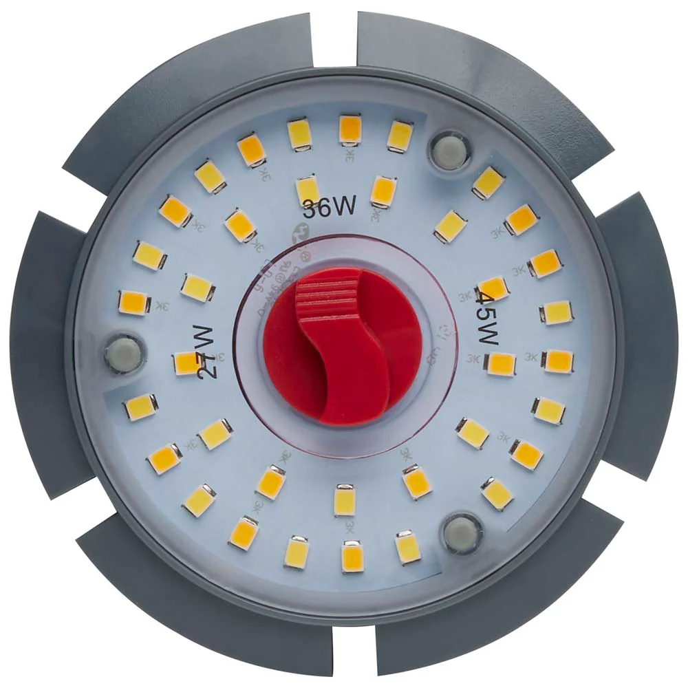Satco LED HID Replacement 45/36/27 Wattage & CCT Selectable Medium Base 100-277V - Image 5