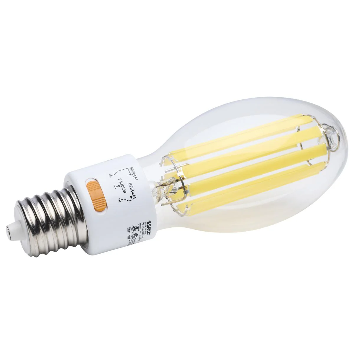 Satco LED HID Replacement ED28 Wattage Tunable 5000K EX39 Base 120-277v Bulb - Image 2