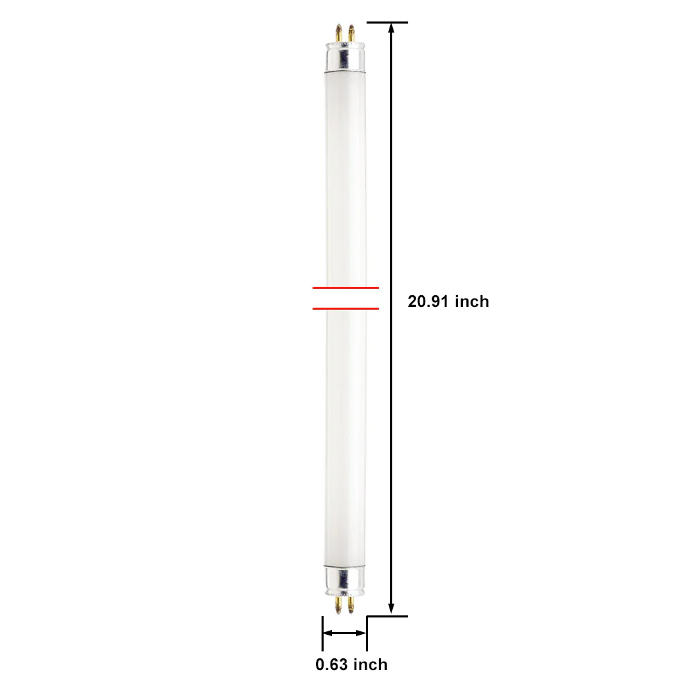 Satco S2911 13w T5 F13T5/D Daylight 21 inch Preheat Fluorescent Tube Light - Image 2