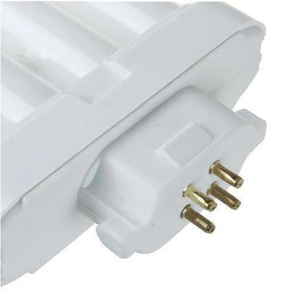 Satco S6385 27W FML 4-Pin Quad Tube GX10Q-4 6500K Daylight Compact Fluorescent Bulb - Image 3