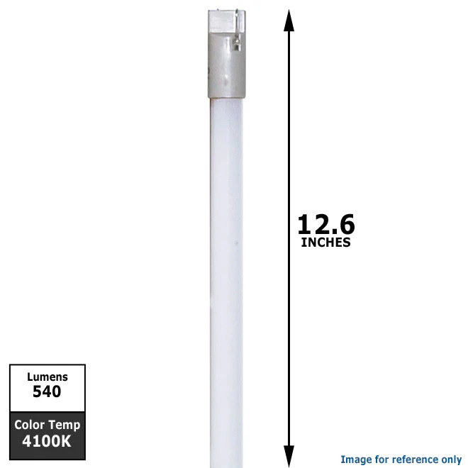 Satco S6491 8w T2 4100k FM8/841 Double-End Axial Fluorescent Tube Light - Image 2