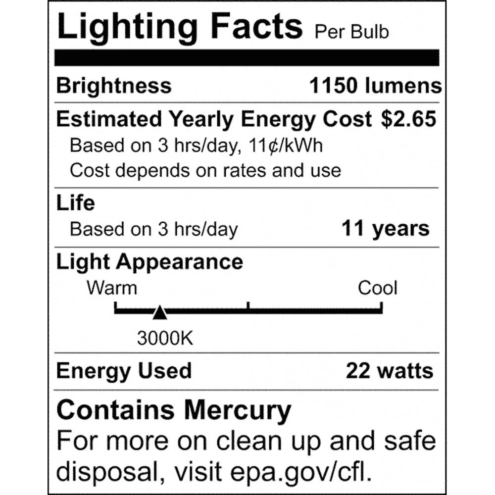 Satco S6500 FC8T9 22w T9 8 inch 3000K Soft White G10Q Circline Fluorescent Bulb - Image 3