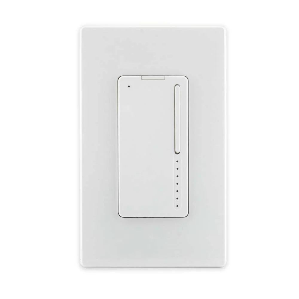 Wi-Fi Dimmer Light Switch - White Finish - Satco Starfish Smart Technology - Image 2