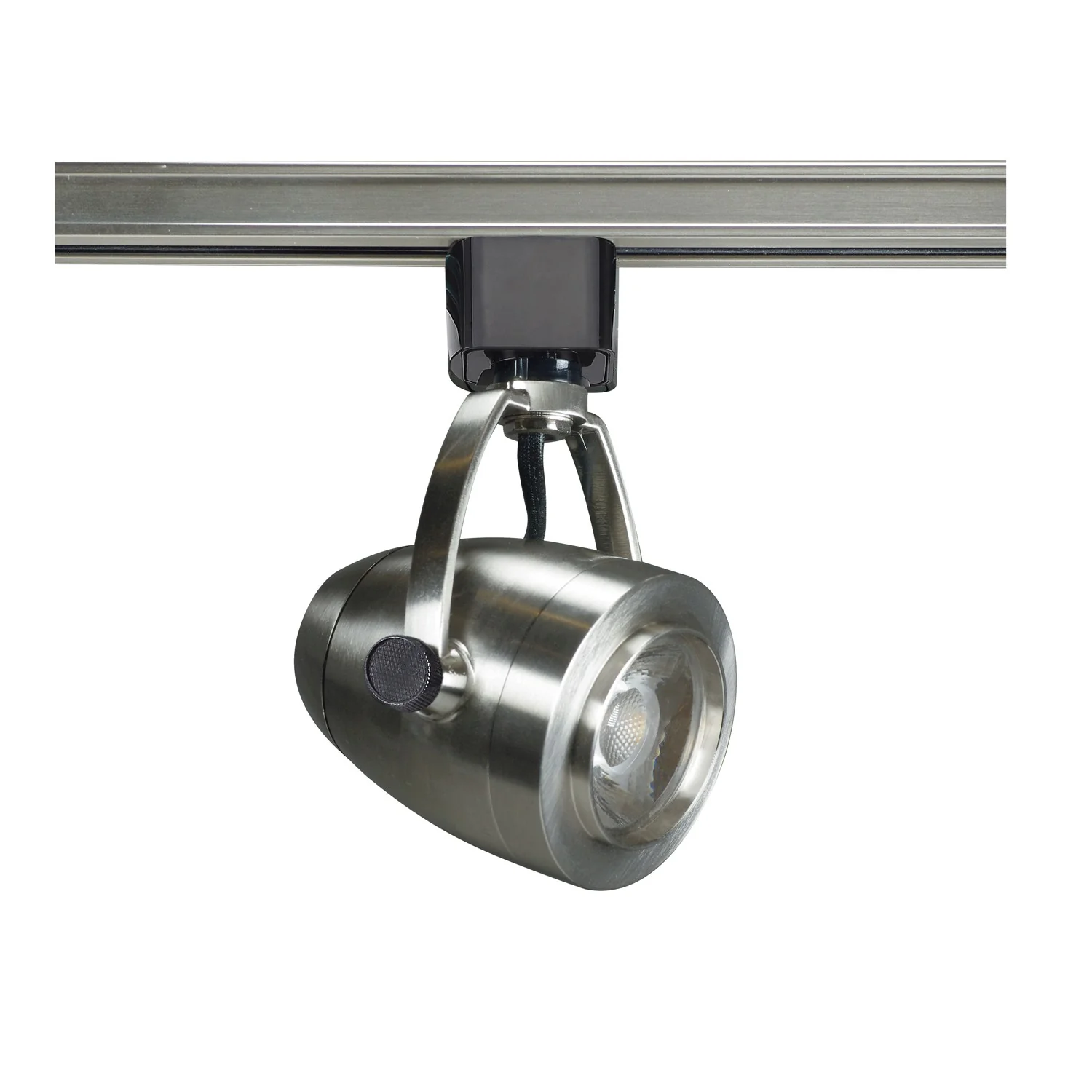 12W LED Track Head Brushed Nickel Finish 24' Beam angle