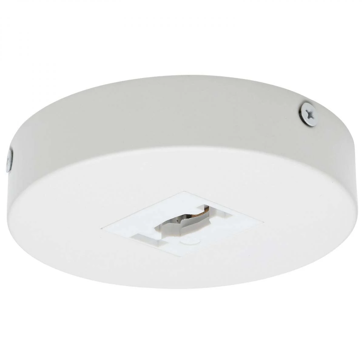 Single Monopoint Adapter Round White Finish