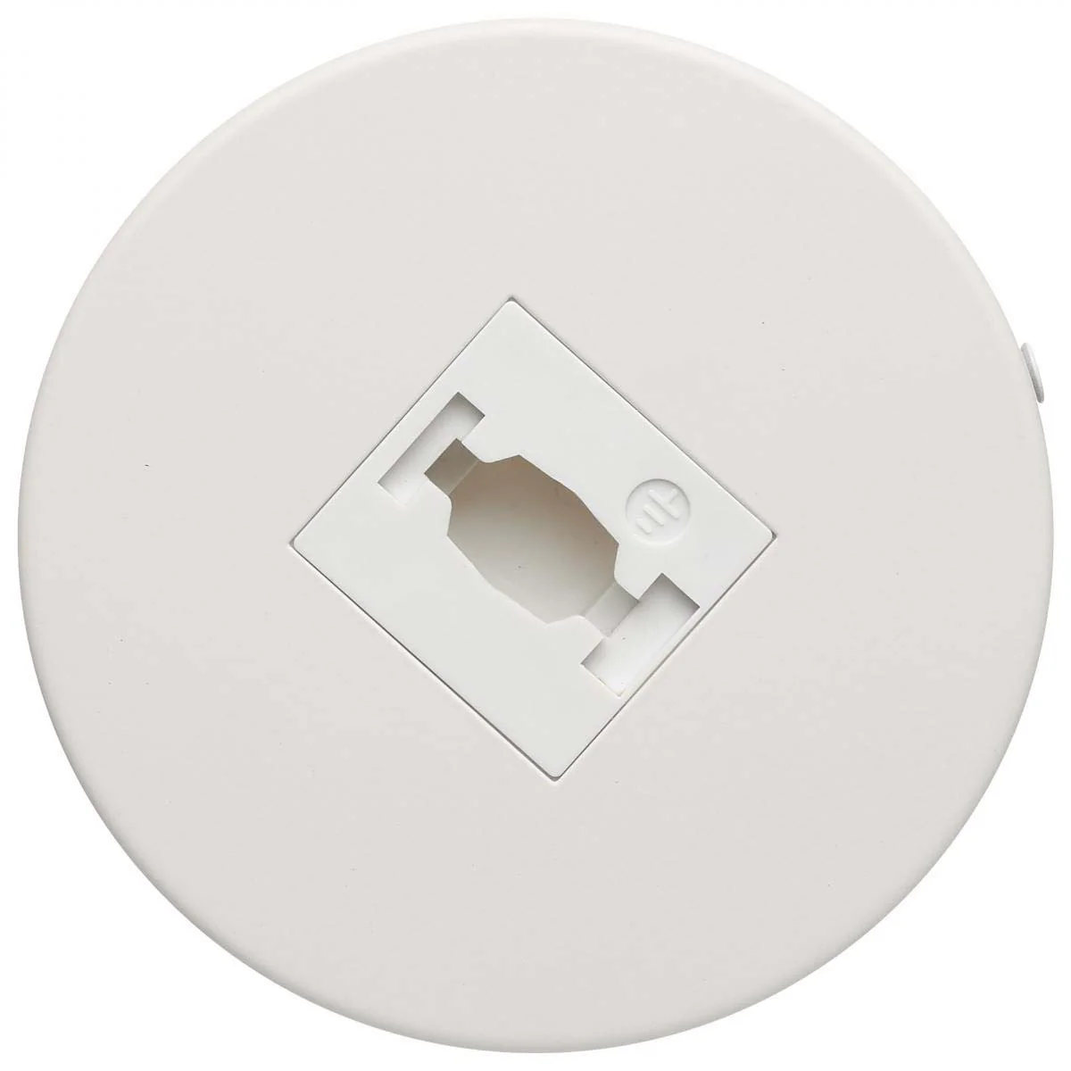 Single Monopoint Adapter Round White Finish - Image 2