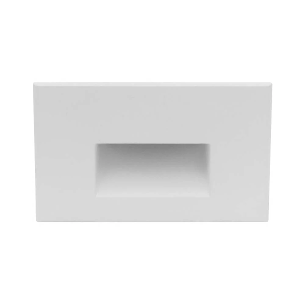 STW Series Horizontal Wet Location LED Step Light White