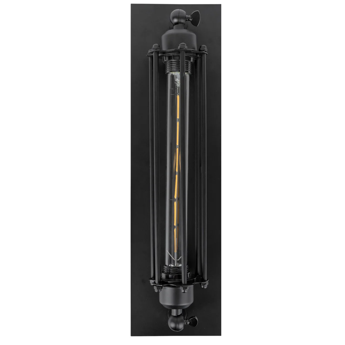 SUNLITE 07038-SU E26 Plate Black Wall Lighting Fixture - Image 2