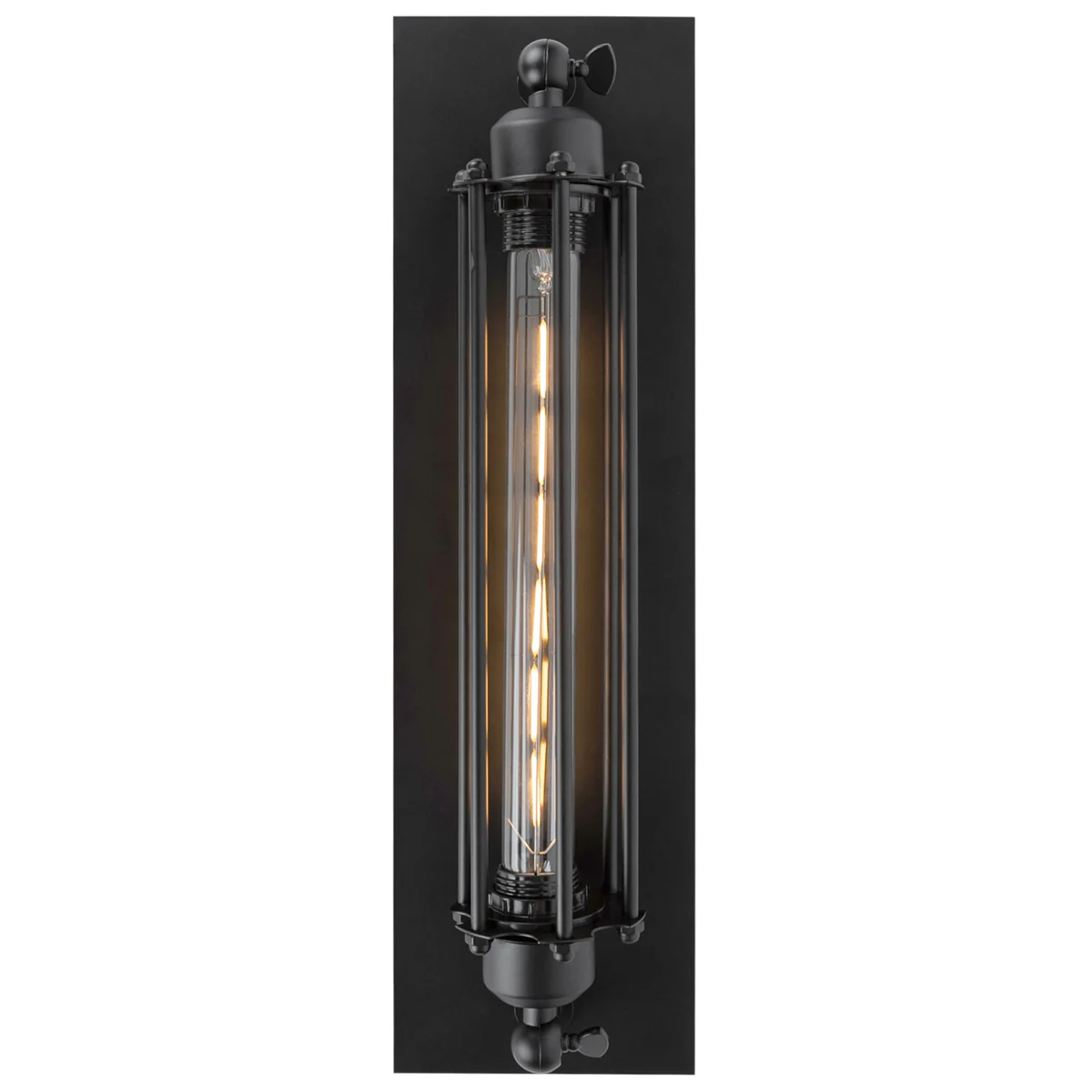 SUNLITE 07038-SU E26 Plate Black Wall Lighting Fixture - Image 3