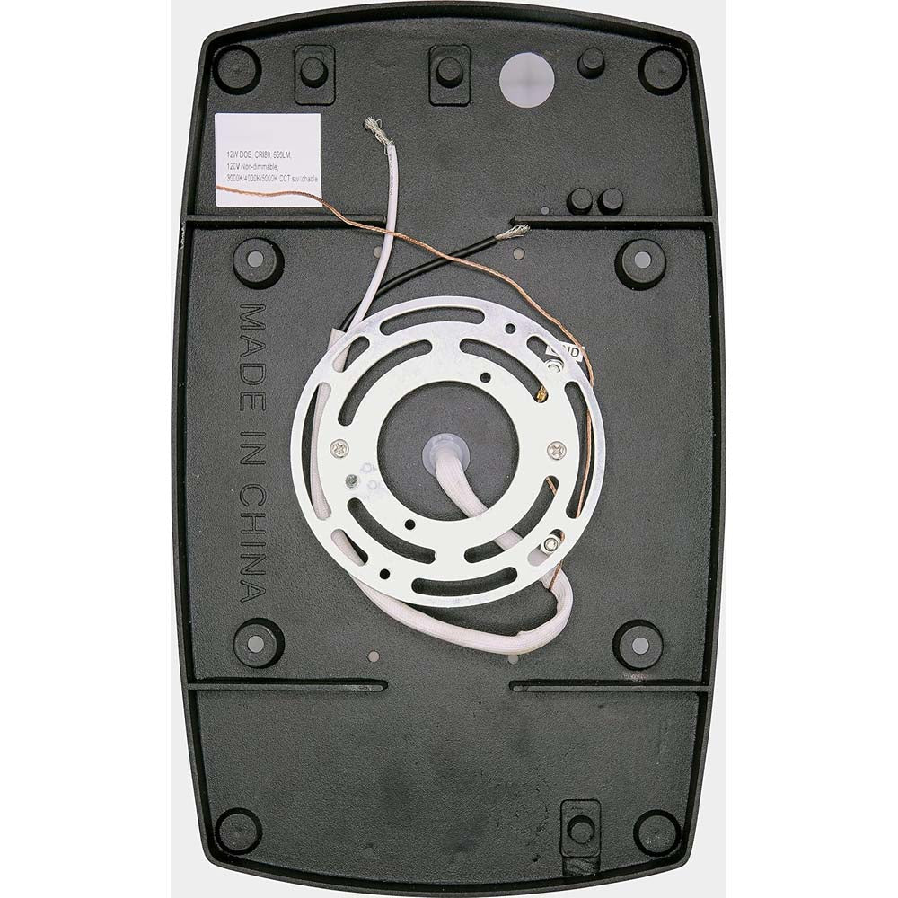 Sunlite 11-In 12w LED Bulkhead Wall Sconce Fixture CCT Selectable - 40w equiv - Image 7