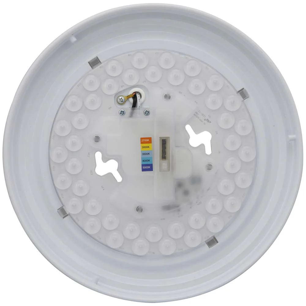 Sunlite 11-In 20w LED Mushroom Ceiling Light Fixture CCT Selectable Dimmable - Image 3