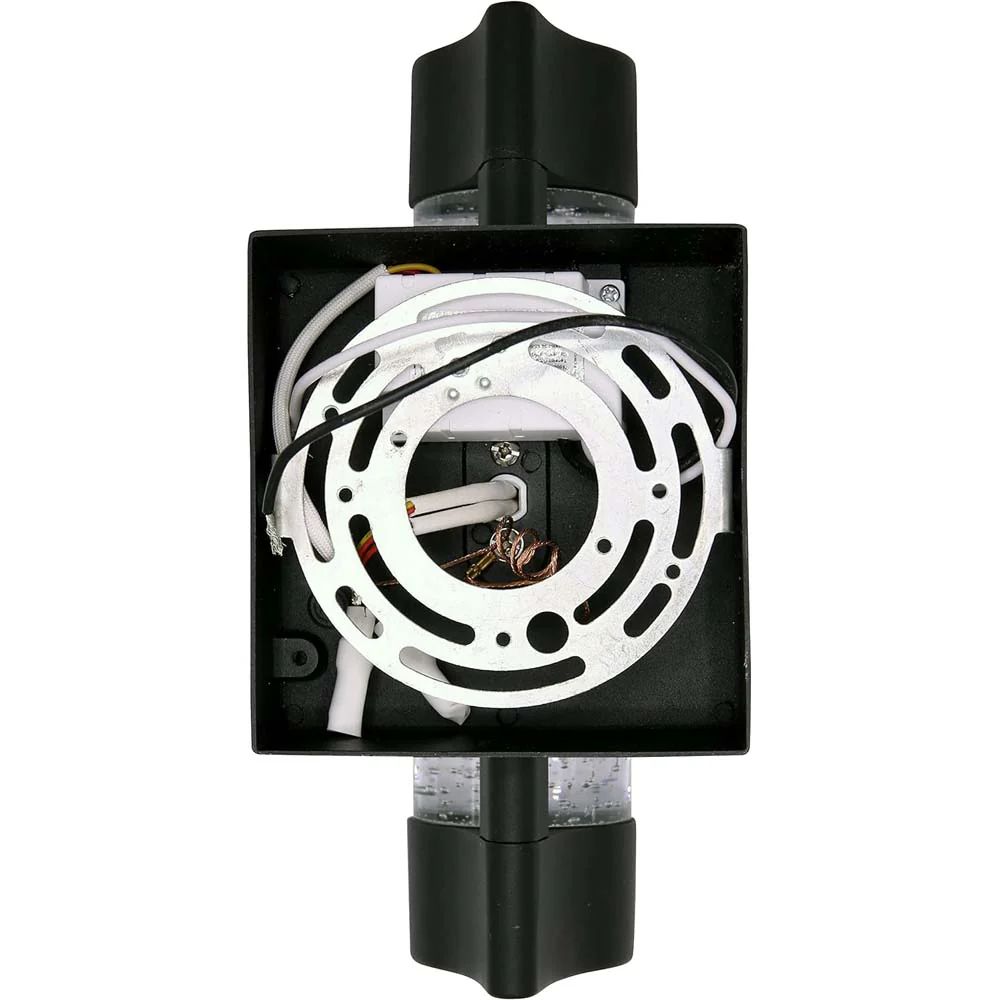 Sunlite 12-In 10w LED Clear Acrylic Cylinder Up/Down Wall Sconce Fixture 120v - Image 7