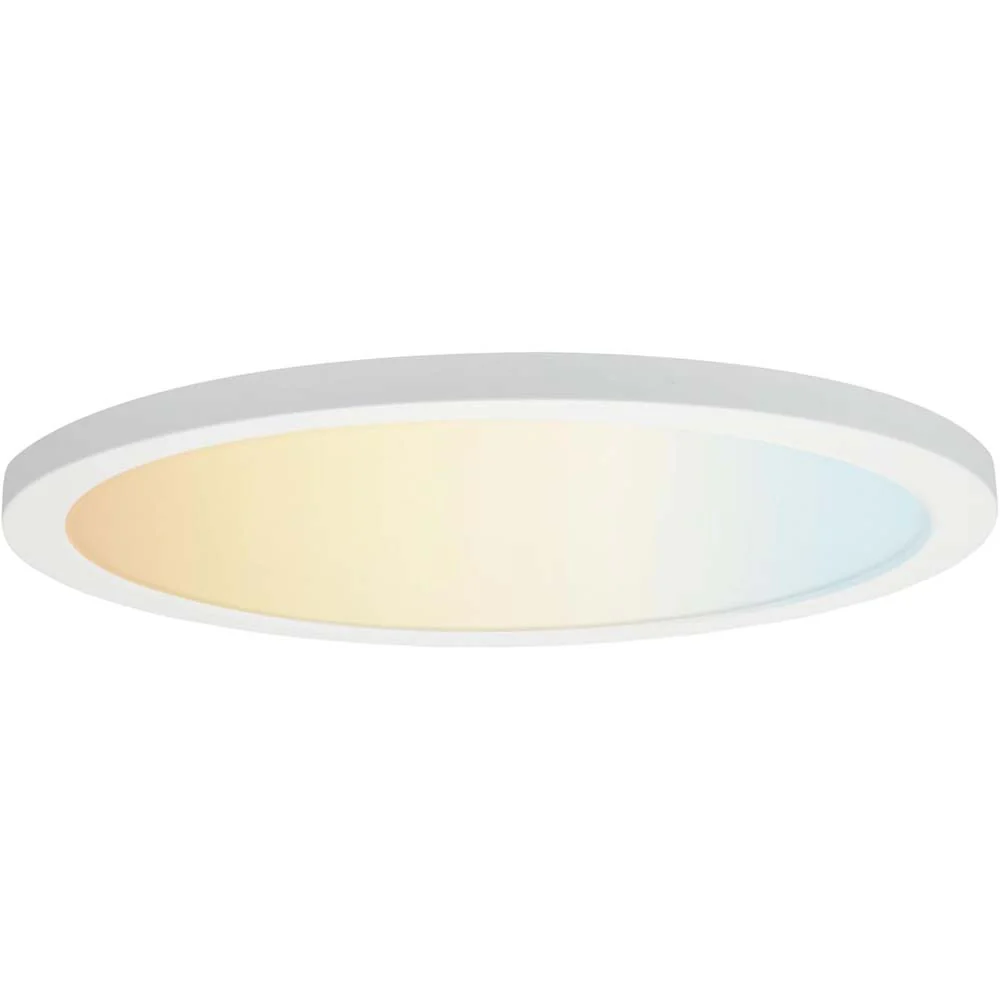 Sunlite 12-in 22w LED Round Mini Panel CCT Selectable Fixture - 150w equiv - Image 2