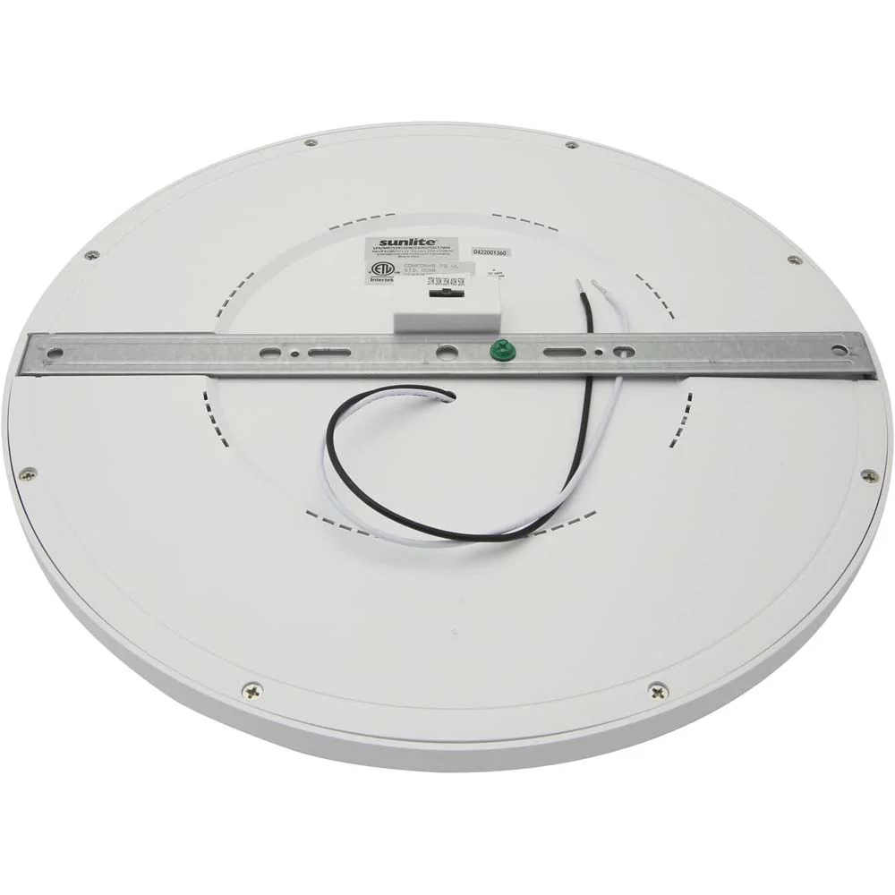 Sunlite 12-in 22w LED Round Mini Panel CCT Selectable Fixture - 150w equiv - Image 9