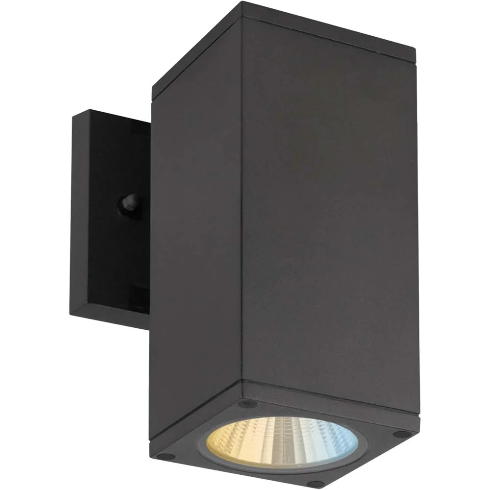 Sunlite 12w LED Square Up Or Down Wall Light Fixture CCT Selectable - 60w equiv