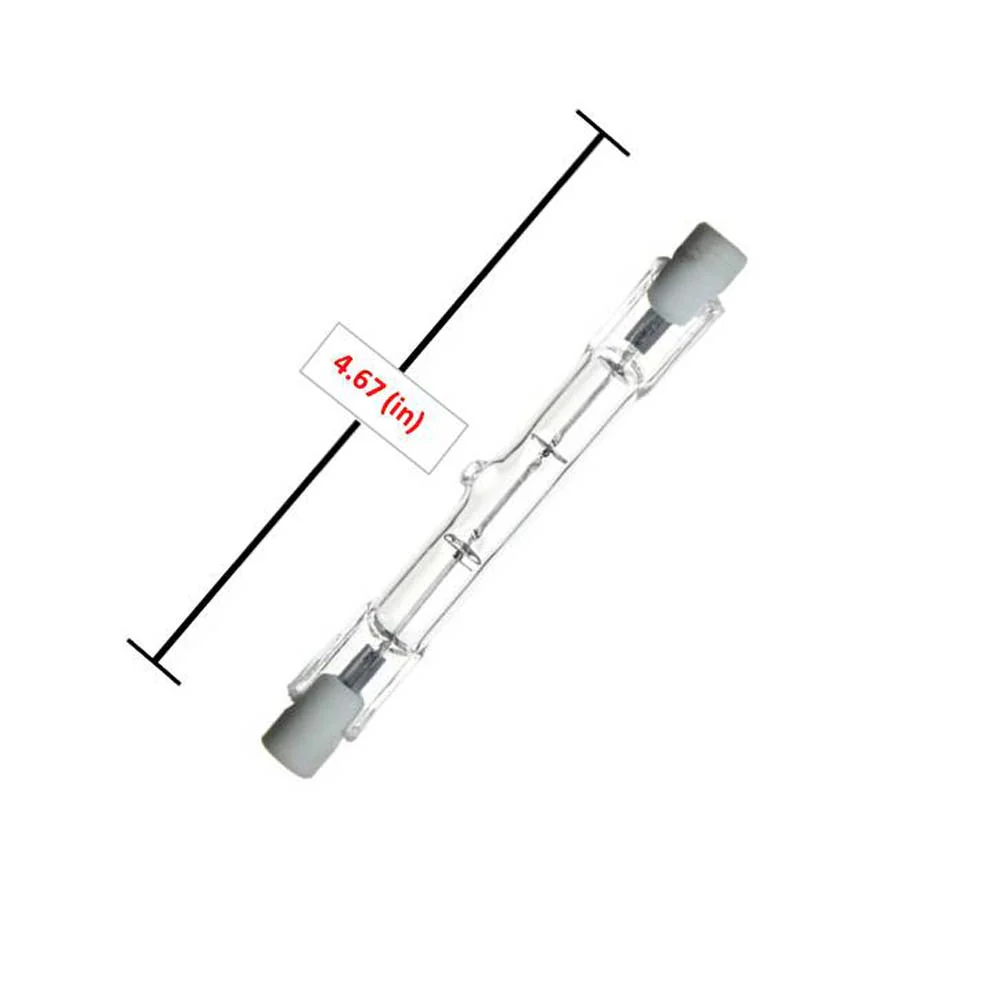 SUNLITE 150w Double Ended T3 RSC R7s Clear 3200K Bright White Halogen Lamp - Image 2
