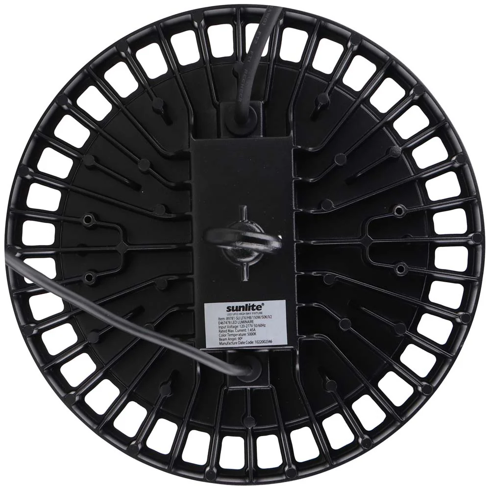 Sunlite 150w LED Commercial UFO High Bay Fixture 5000K 120-277V - 300w equiv - Image 3