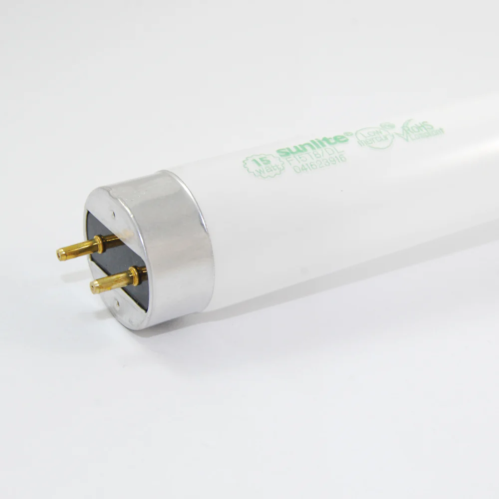 Sunlite F15T8 15W 18 inch Daylight 6500k Fluorescent Tube Bulb - Image 3