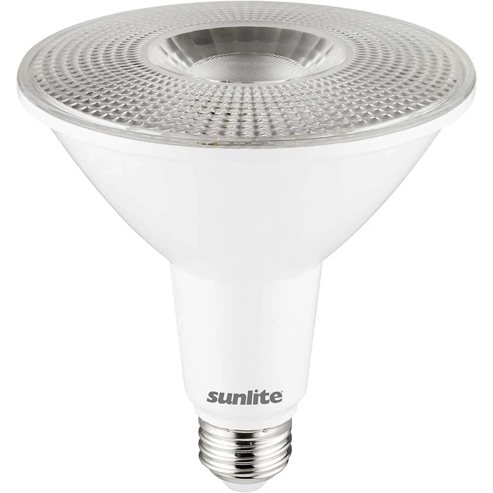 Sunlite 15w LED PAR38 Long Neck E26 Dimmable 4000K Spot Bulb - 100W Equiv