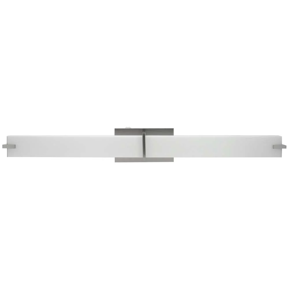 Sunlite 24-In 20w LED Linear Vanity Fixture CCT Tunable Dimmable Brushed Nickel - Image 2