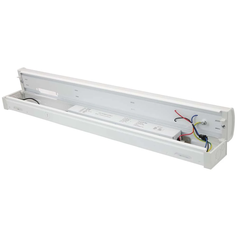 Sunlite 24-in LED Linear Strip Fixture CCT Wattage Selectable Dimmable 120-277v - Image 3